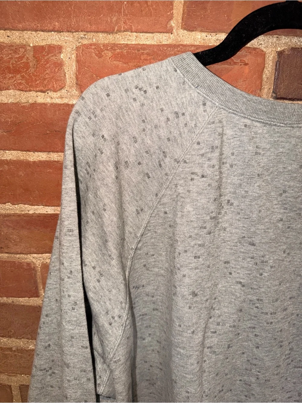 Jordan Light Heather Grey Crewneck Sweatshirt 3XL